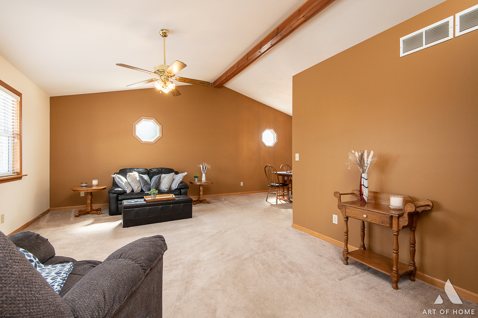 407 Wimbleton Trail McHenry, IL 60050 - Photo 3 of 38 a living room with furniture and a chandelier