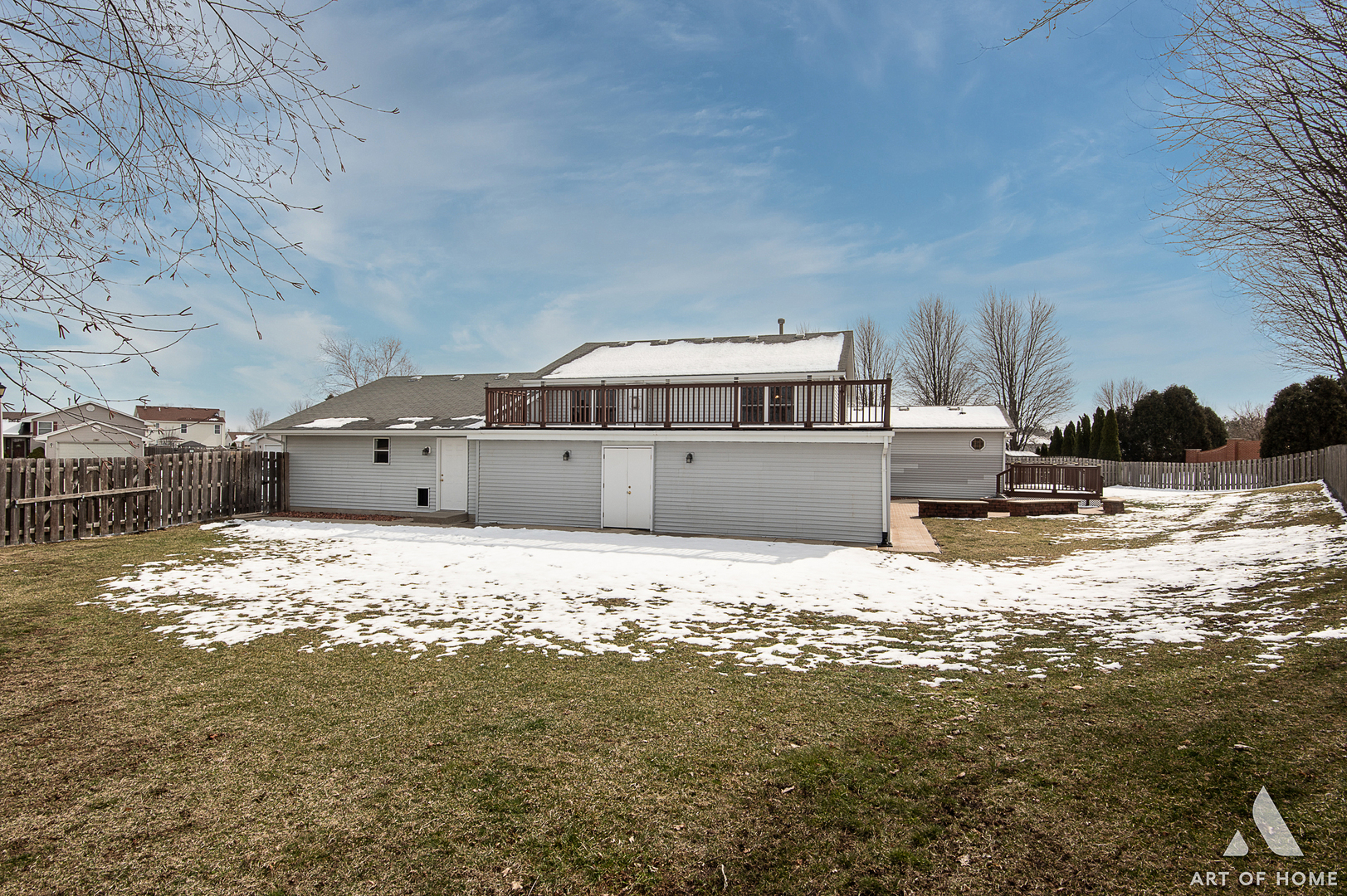 407 Wimbleton Trail McHenry, IL 60050 - Photo 36 of 38 a view of a houses & snow on the road
