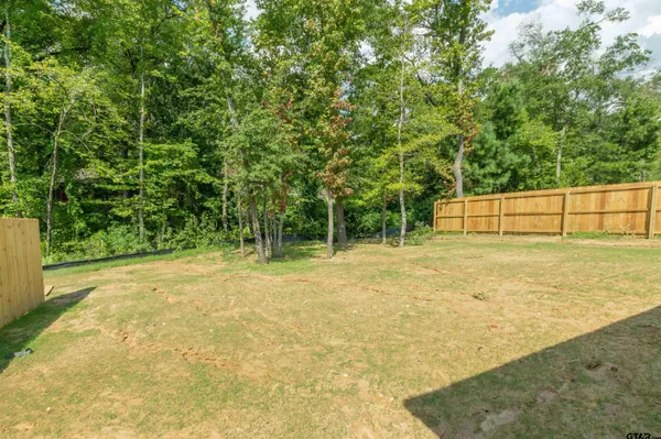 a view of a yard with a trees