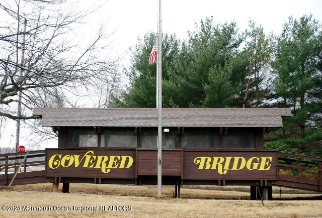 a view of a street sign