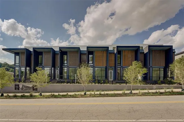 a view of an outdoor seating area