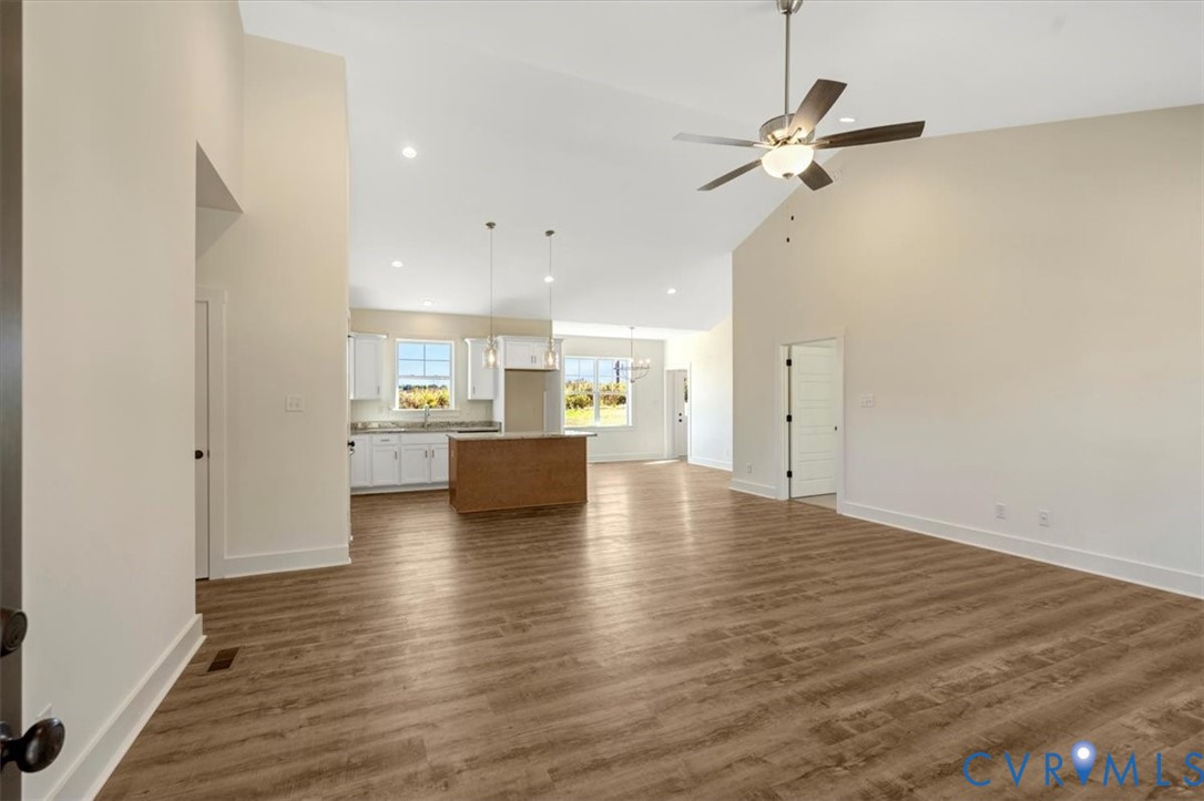4752 Country Club Road La Crosse, VA 23950 - Photo 12 of 35 a view of empty room with wooden floor