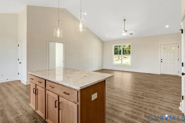 wooden floor in an empty room