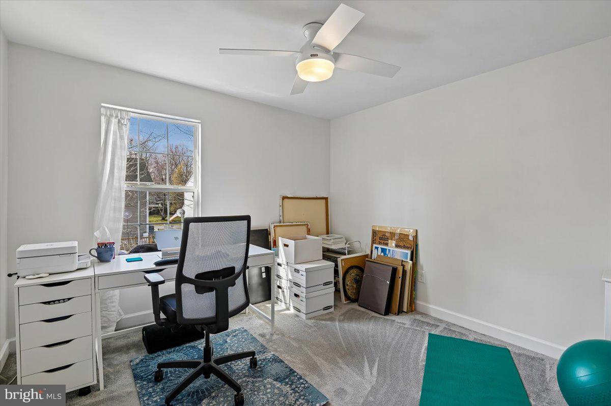 1237 A Juniper Street Shady Side, MD 20764 - Photo 19 of 31 Bedroom #3 W/ New Ceiling Fan and Newer Carpet