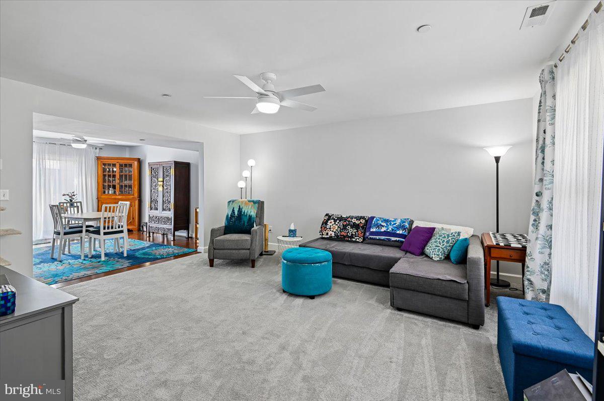 1237 A Juniper Street Shady Side, MD 20764 - Photo 6 of 31 Spacious Living Room W/ Newer Carpet