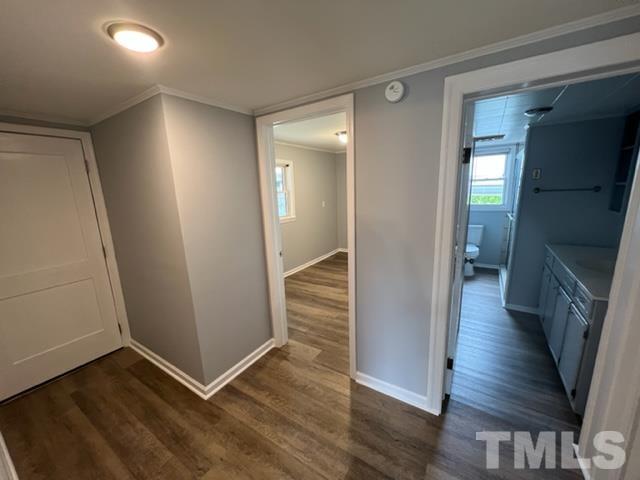 301 North 16th Street Erwin, NC 28339 - Photo 12 of 21 wooden floor in a hall with an entryway