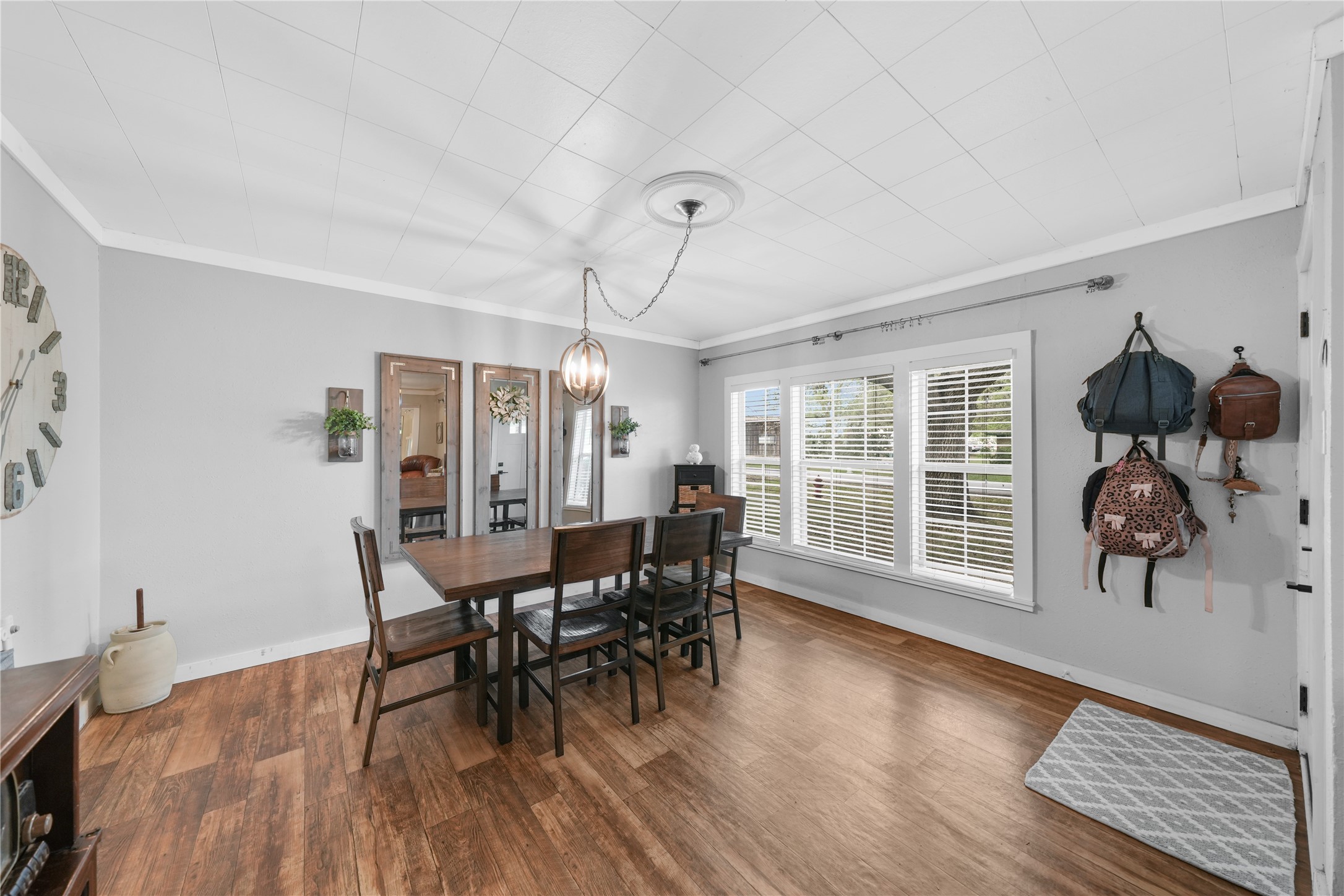 3027 Poppy Street Needville, TX 77461 - Photo 8 of 41 a view of a dining room with furniture window and wooden floor