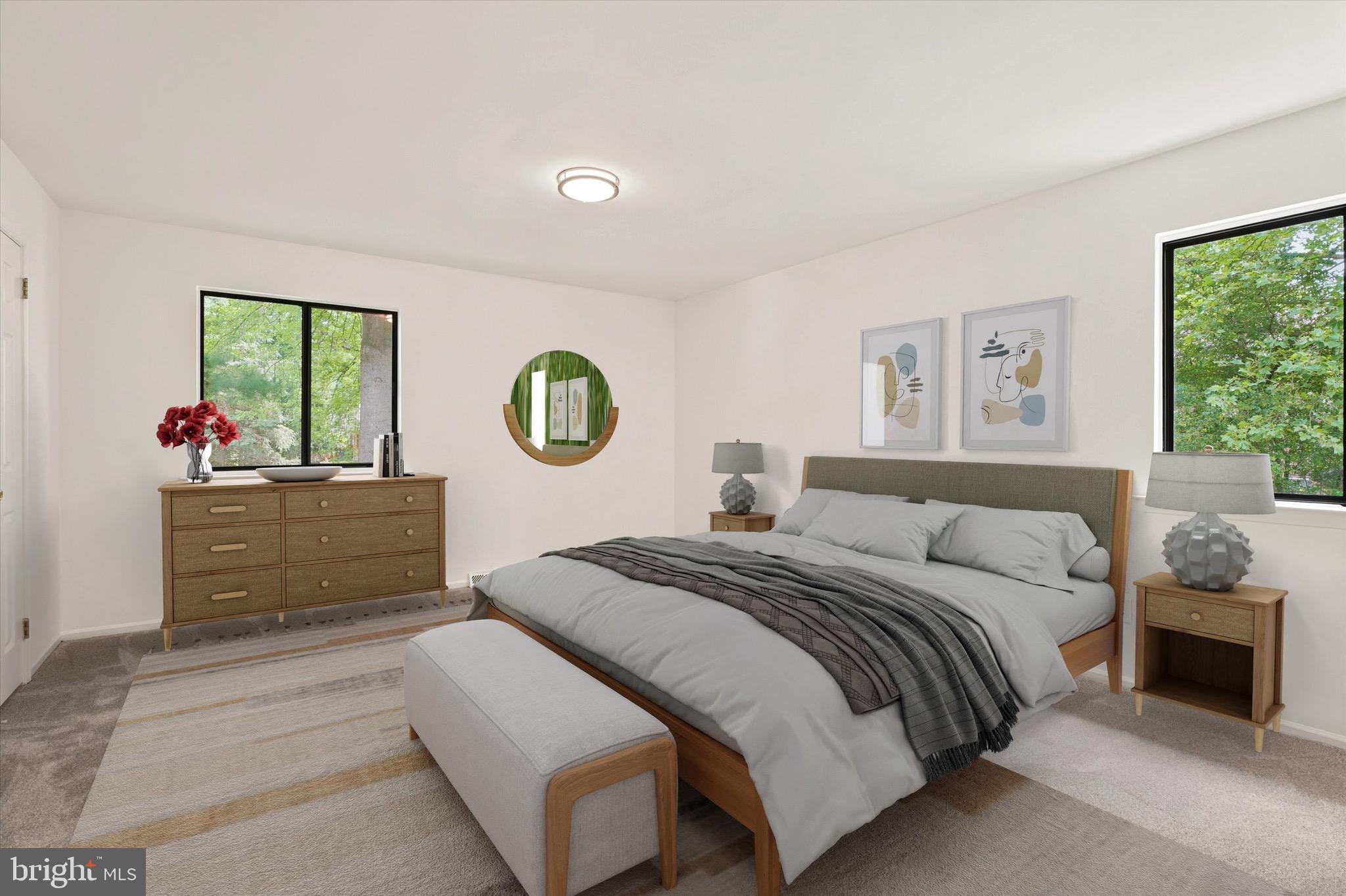 101 Elgin Court, Unit 363 Chesterbrook, PA 19087 - Photo 7 of 27 Virtual Staged Master Bedroom