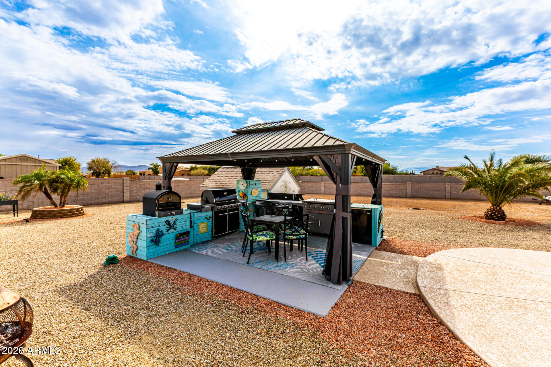 22909 West Sierra Ridge Way Wittmann, AZ 85361 - Photo 57 of 108 OUTDOOR KITCHEN