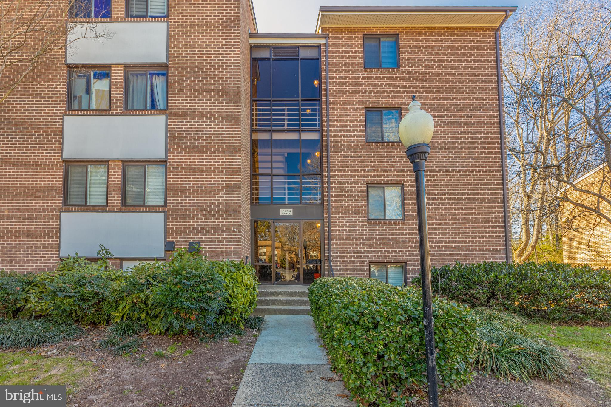 1536 Northgate Square, Unit 12A Reston, VA 20190 - Photo 2 of 30 First Floor Location=Minimal Steps up to Unit