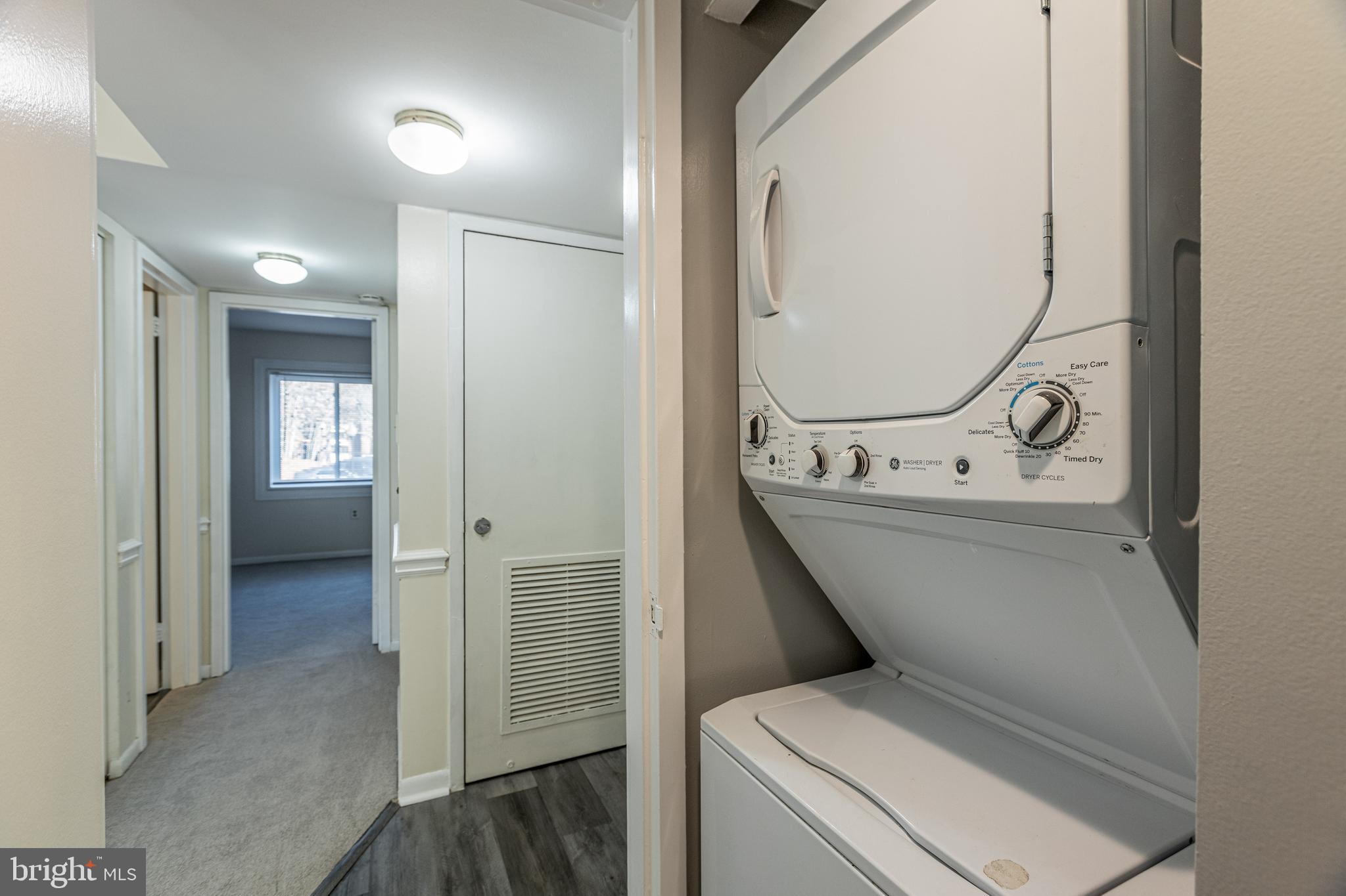 1536 Northgate Square, Unit 12A Reston, VA 20190 - Photo 26 of 30 Stacked W/D Between Foyer & Kitchen