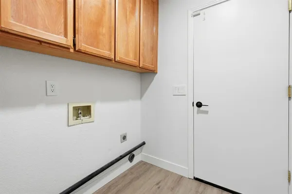 a view of cabinets