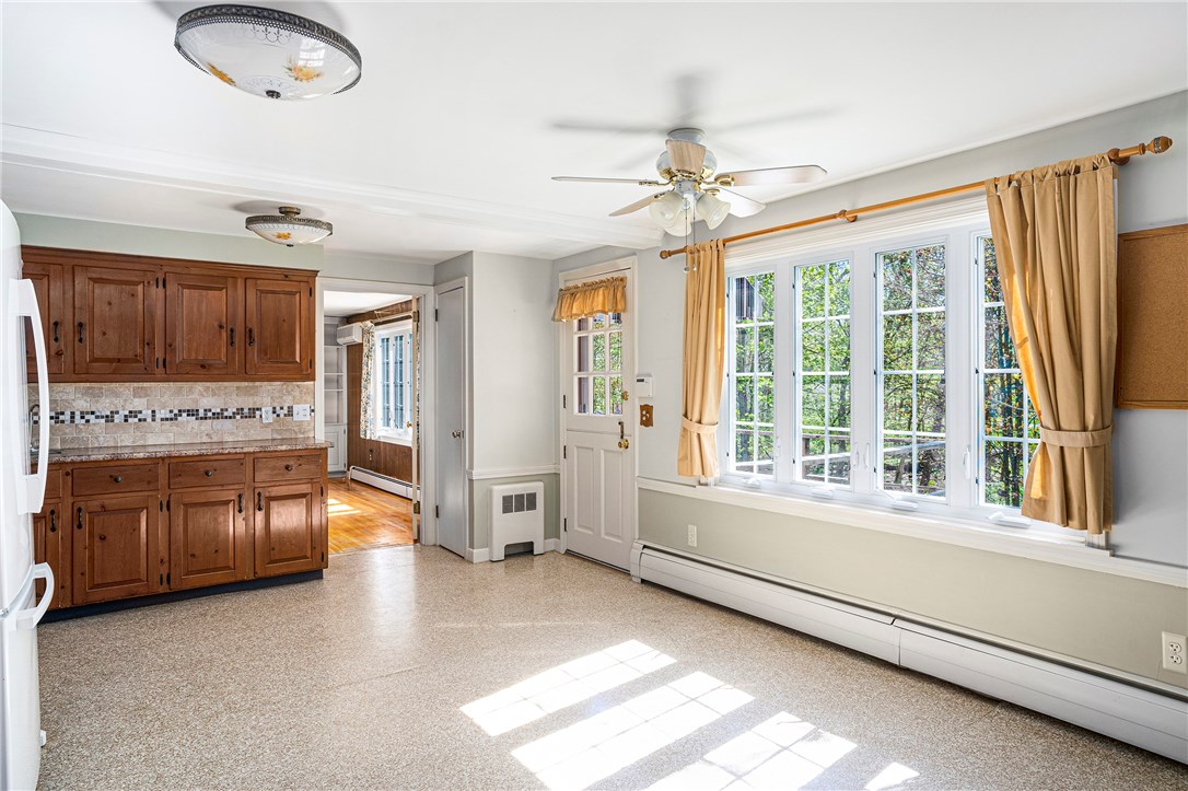 5 Great Road East Greenwich, RI 02818 - Photo 6 of 41 Kitchen with door to the deck