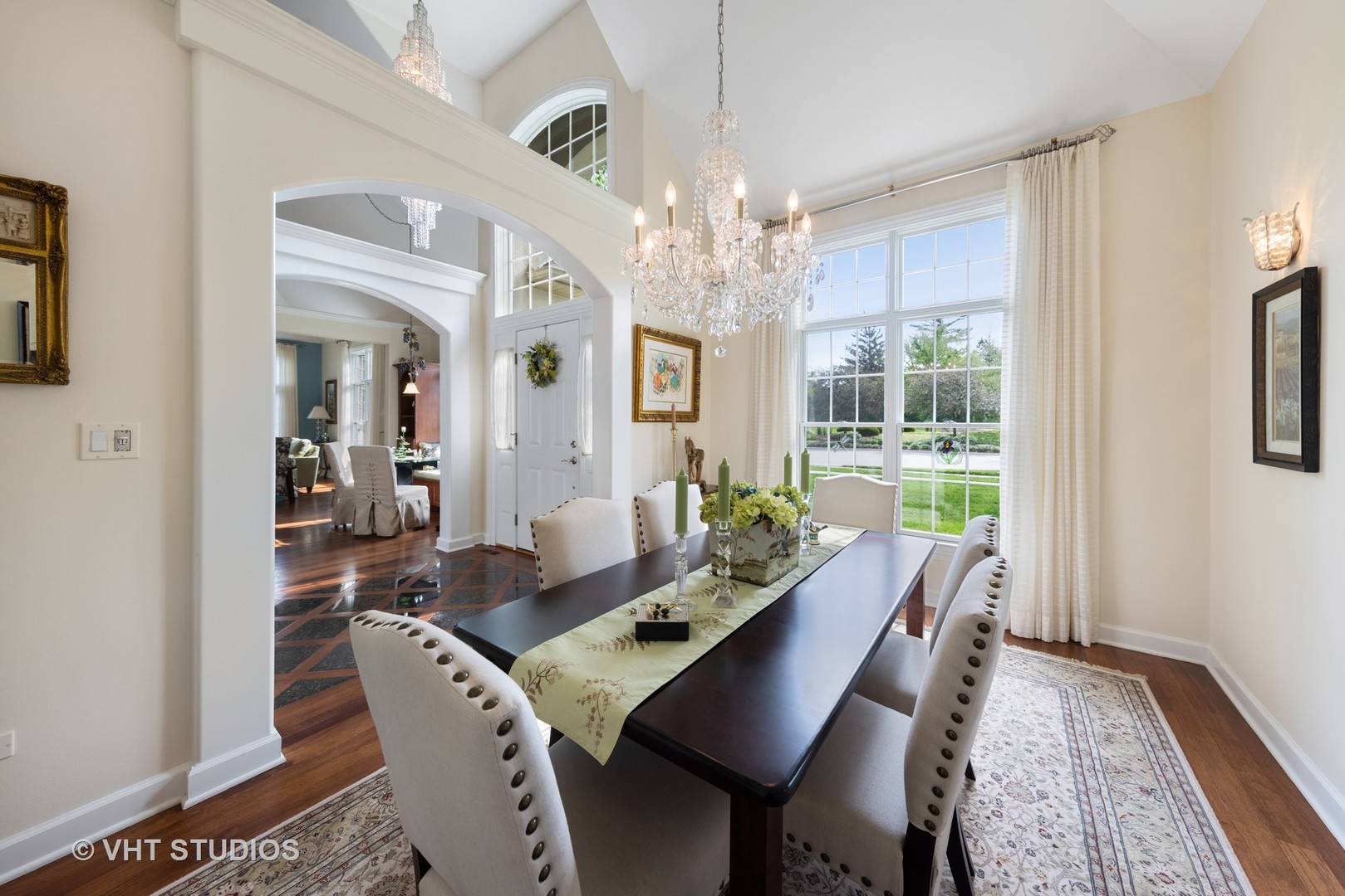 1001 Stacia Lane Lemont, IL 60439 - Photo 5 of 36 a view of a dining room with furniture window and wooden floor