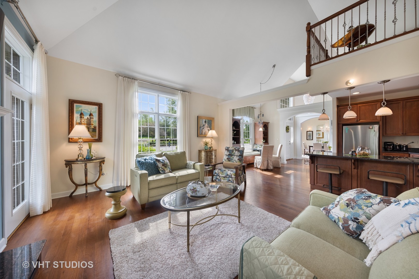 1001 Stacia Lane Lemont, IL 60439 - Photo 9 of 36 a living room with furniture and a wooden floor