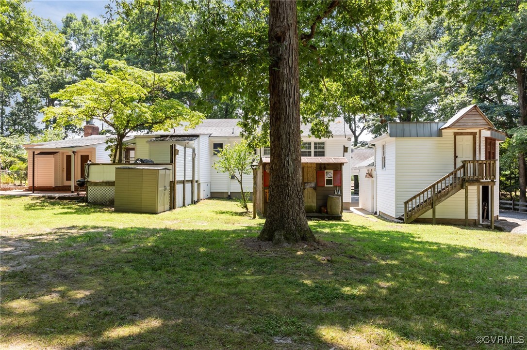 4116 Spring Run Road Mechanicsville, VA 23116 - Photo 35 of 45 View Showing Multiple Storage/Garden Bldgs, One wi