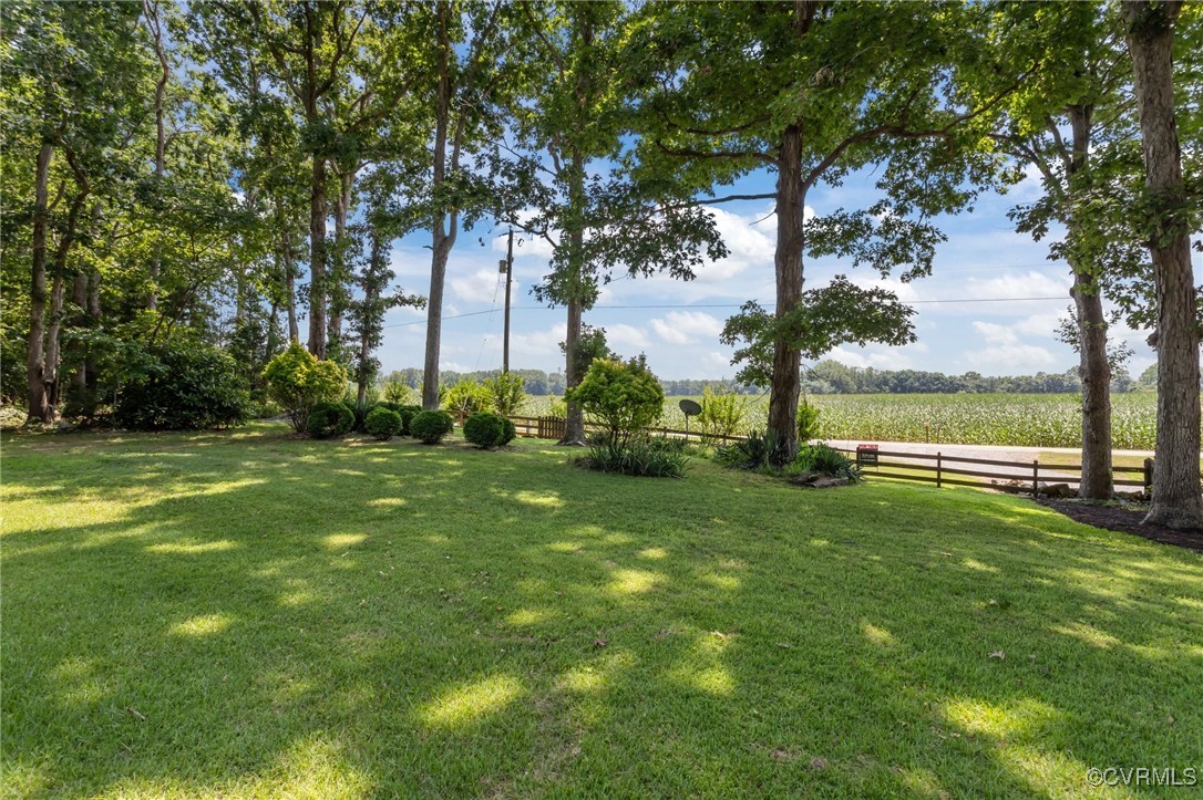 4116 Spring Run Road Mechanicsville, VA 23116 - Photo 41 of 45 Beautiful View of Yard and Landscaping