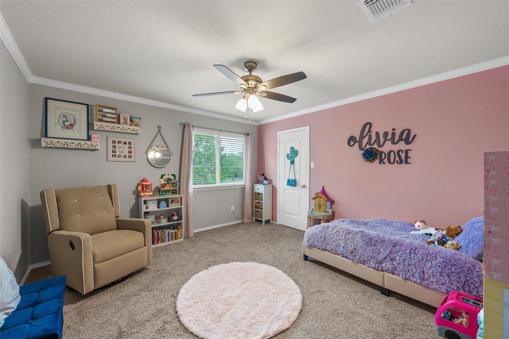 5801 Beckon Waco, TX 76708 - Photo 26 of 37 a bedroom with furniture and a large window