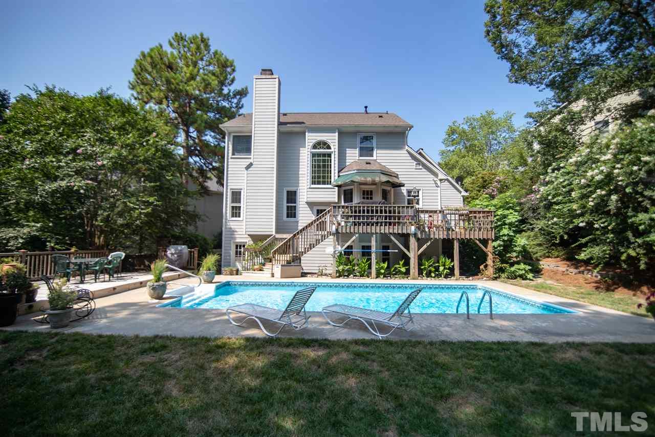 9716 Talman Court Raleigh, NC 27615 - Photo 1 of 30 This backyard oasis is ready for a labor day barbecue!