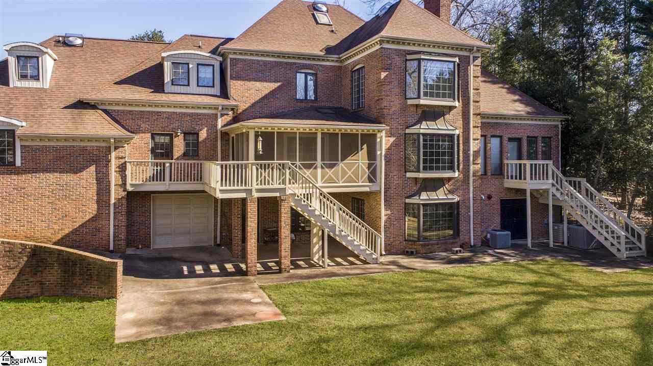 105 West Round Hill Road Greenville, SC 29617 - Photo 27 of 27 back yard view of home