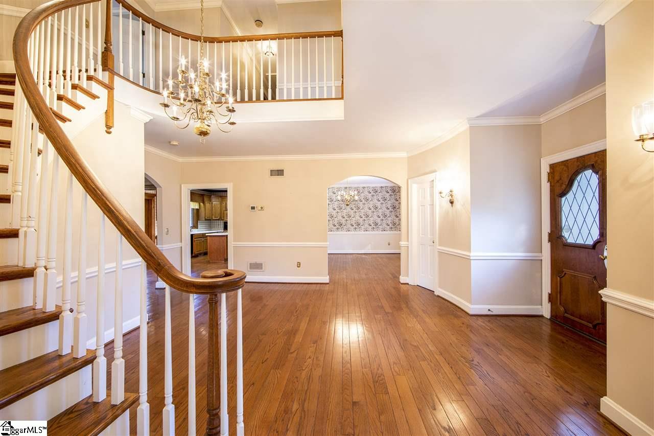 105 West Round Hill Road Greenville, SC 29617 - Photo 6 of 27 staircase and foyer