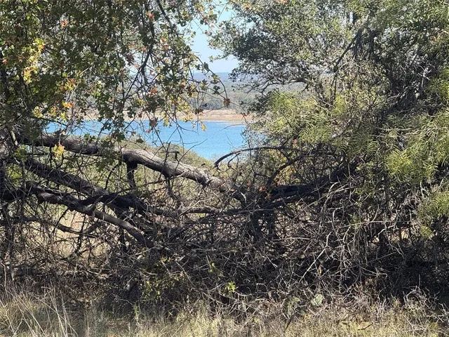 a view of lake and mountain