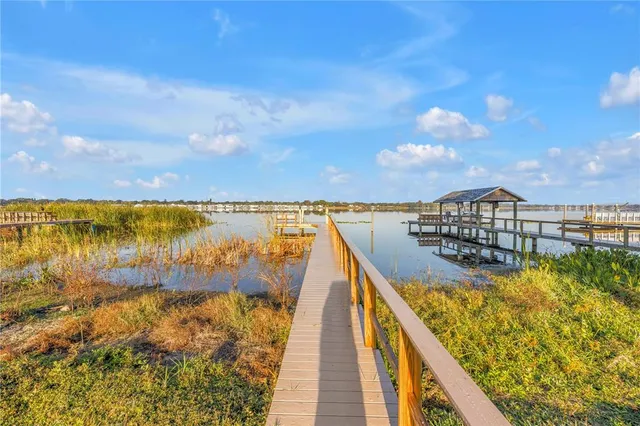 a view of swimming pool with a patio