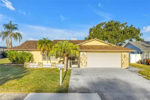a view of a lake with houses