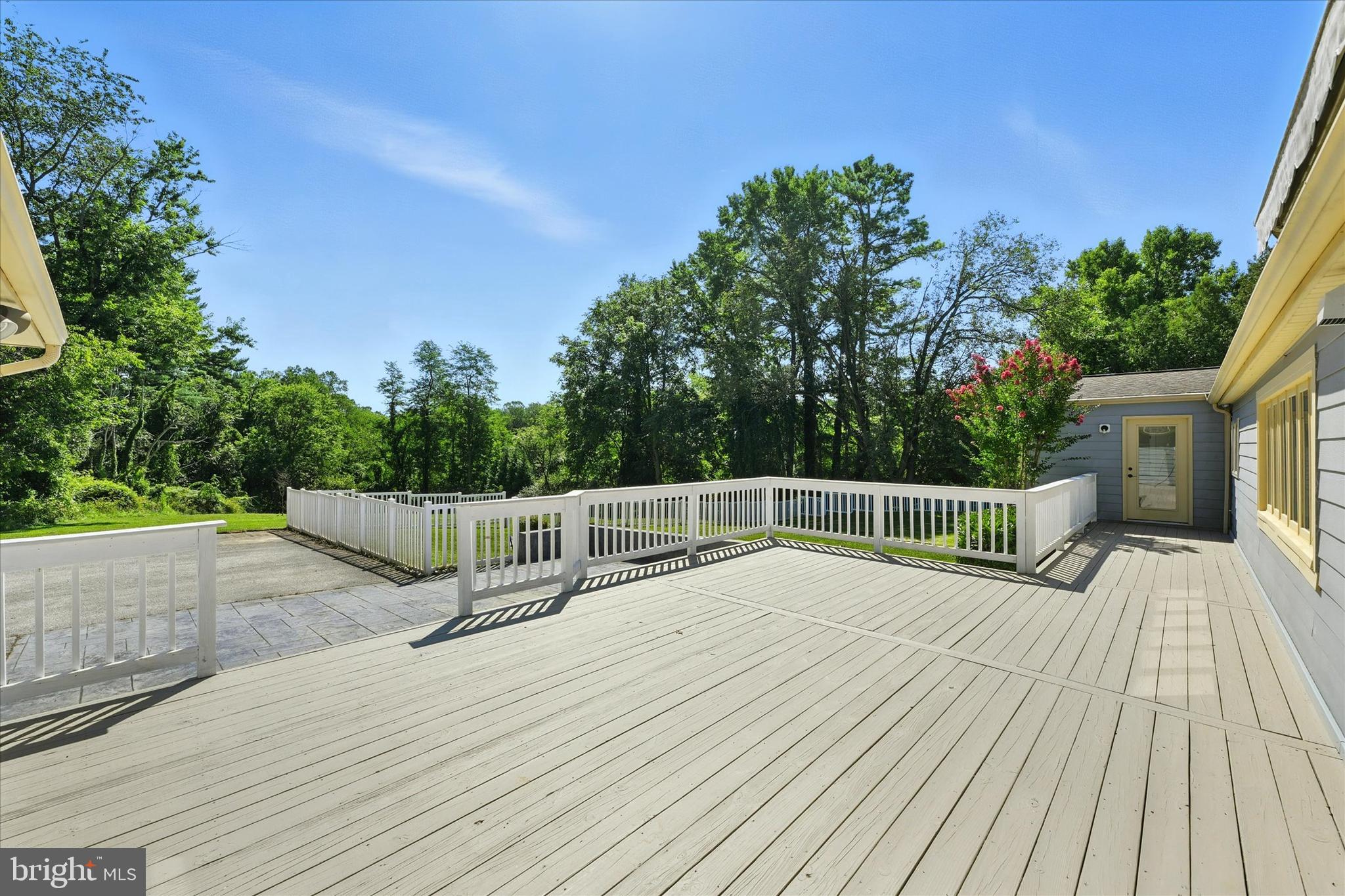 12325 Falls Road Cockeysville, MD 21030 - Photo 37 of 40 a view of balcony with deck and yard
