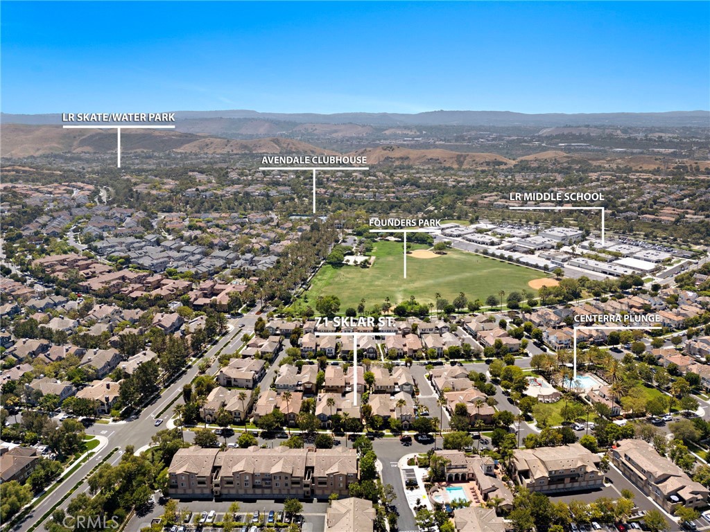 71 Sklar Street Ladera Ranch, CA 92694 - Photo 2 of 55 an aerial view of residential houses with outdoor space and ocean