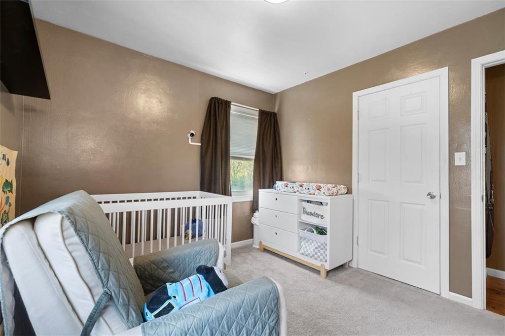 420 Donnell Road Lower Burrell, PA 15068 - Photo 18 of 33 a bedroom with furniture and a window