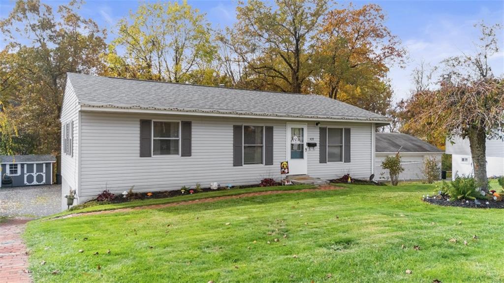420 Donnell Road Lower Burrell, PA 15068 - Photo 2 of 33 a front view of house with yard and green space