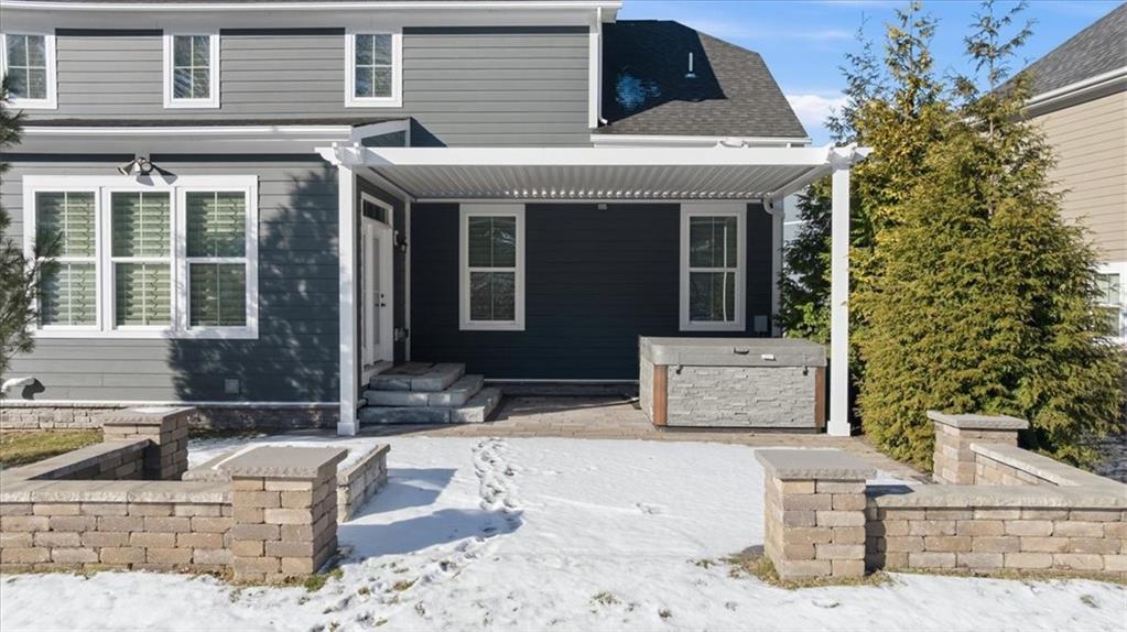 147 Seneca Place Mars, PA 16046 - Photo 36 of 44 a view of a brick house with large windows