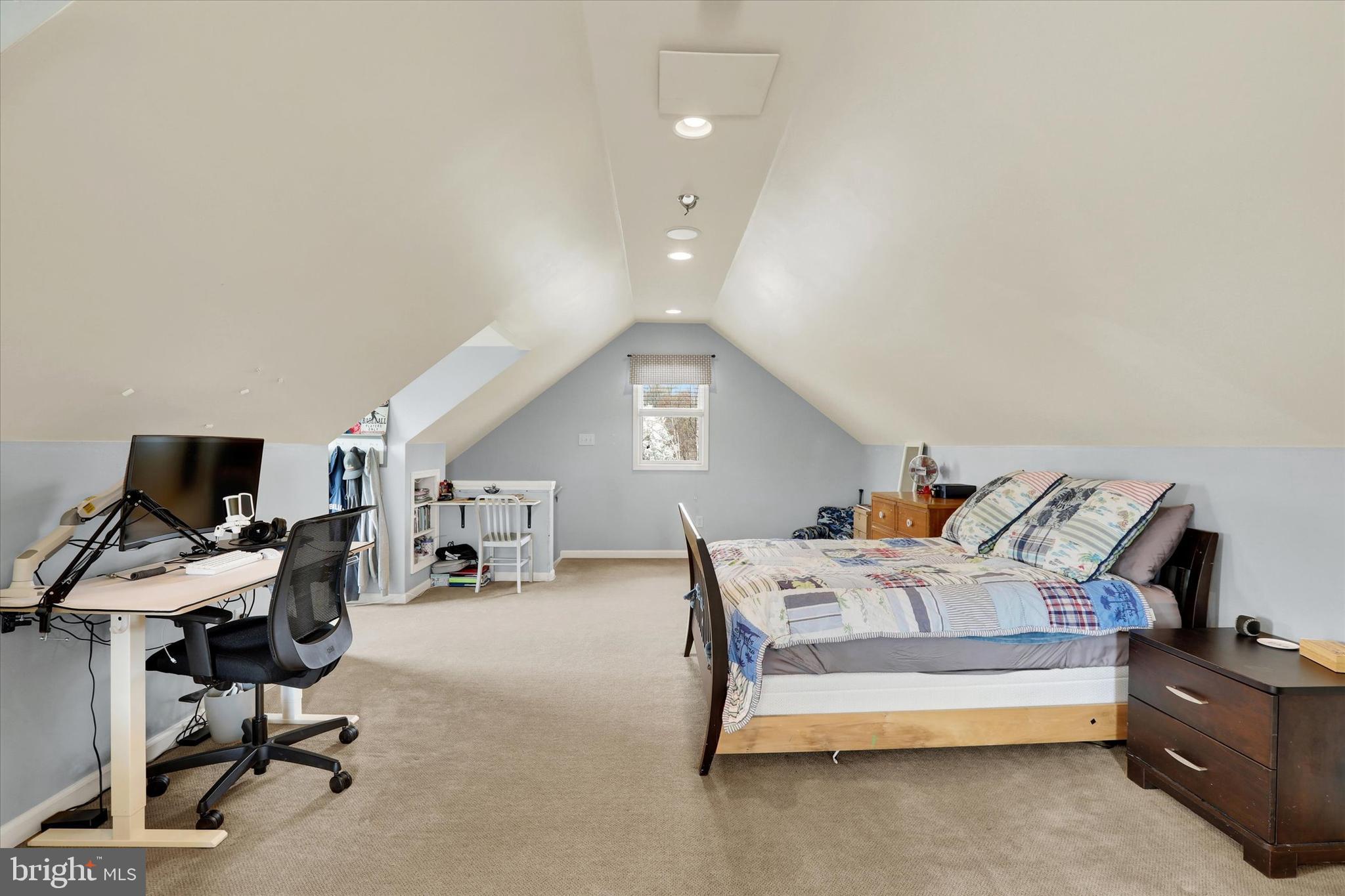 414 Trend Road Yardley, PA 19067 - Photo 28 of 57 a bedroom with furniture and a large window