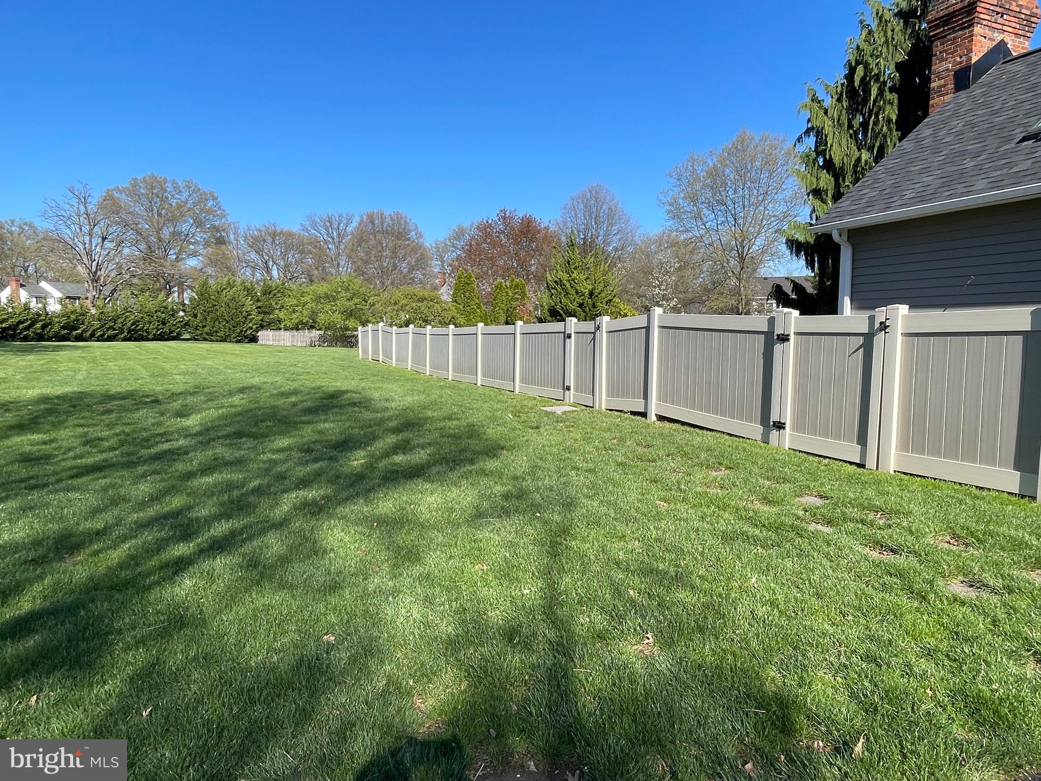 414 Trend Road Yardley, PA 19067 - Photo 53 of 57 a view of a backyard with large trees