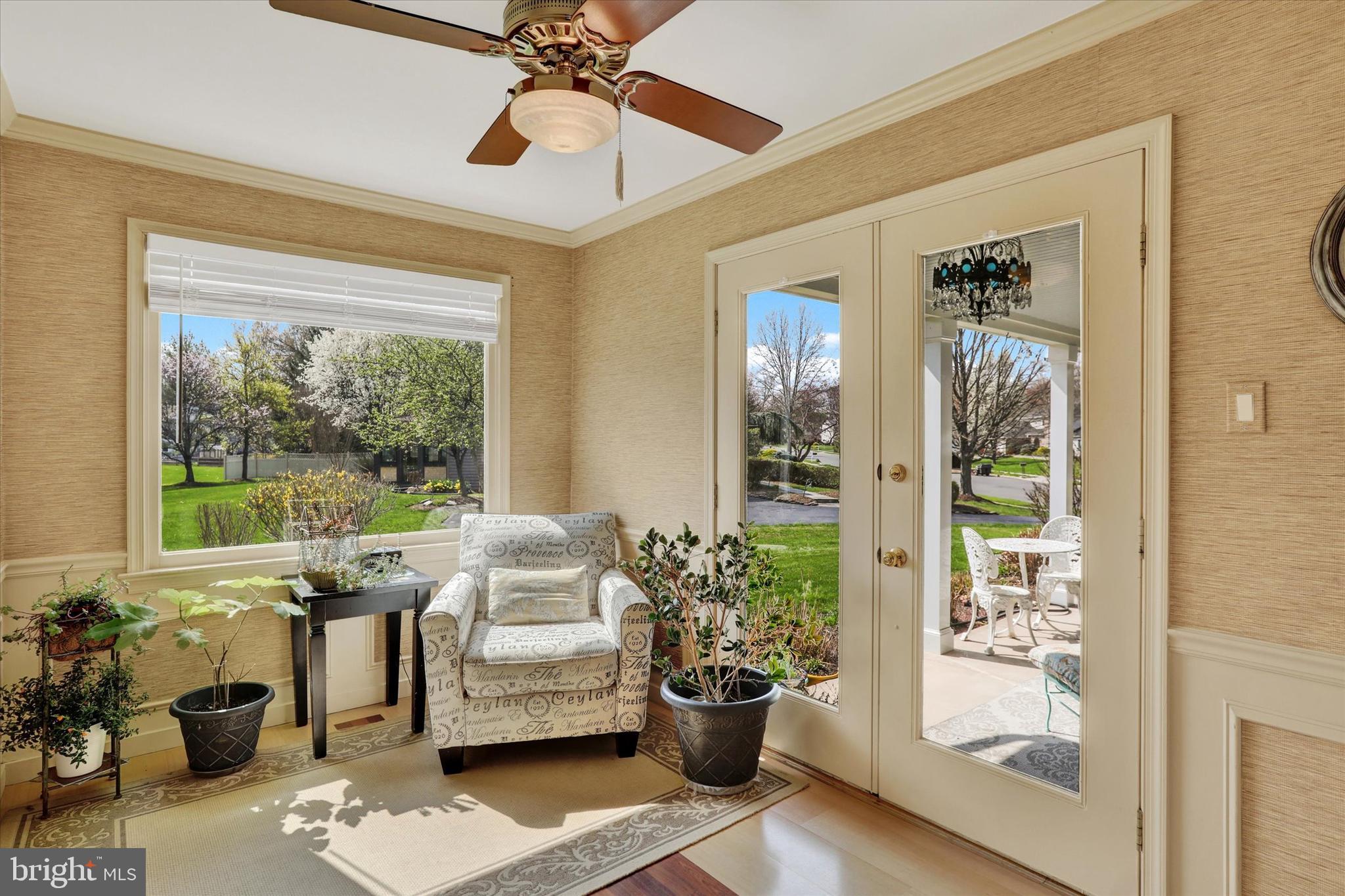 414 Trend Road Yardley, PA 19067 - Photo 8 of 57 a living room with furniture and a potted plant