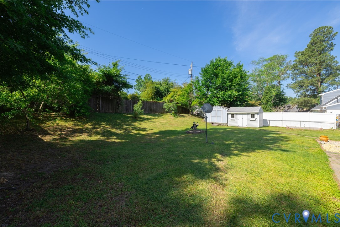 9217 Fisk Road Richmond, VA 23229 - Photo 31 of 39 a view of a back yard
