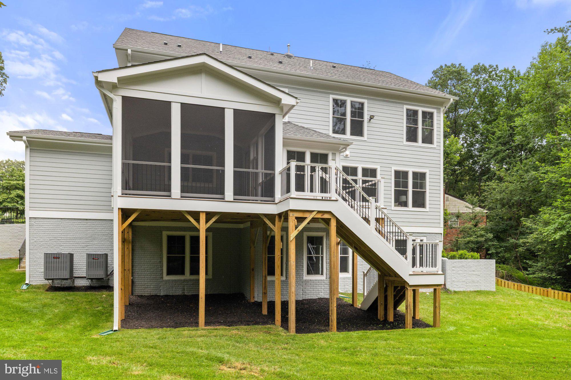 2236 Laurel Ridge Road Vienna, VA 22181 - Photo 66 of 78 a view of a house with yard and balcony