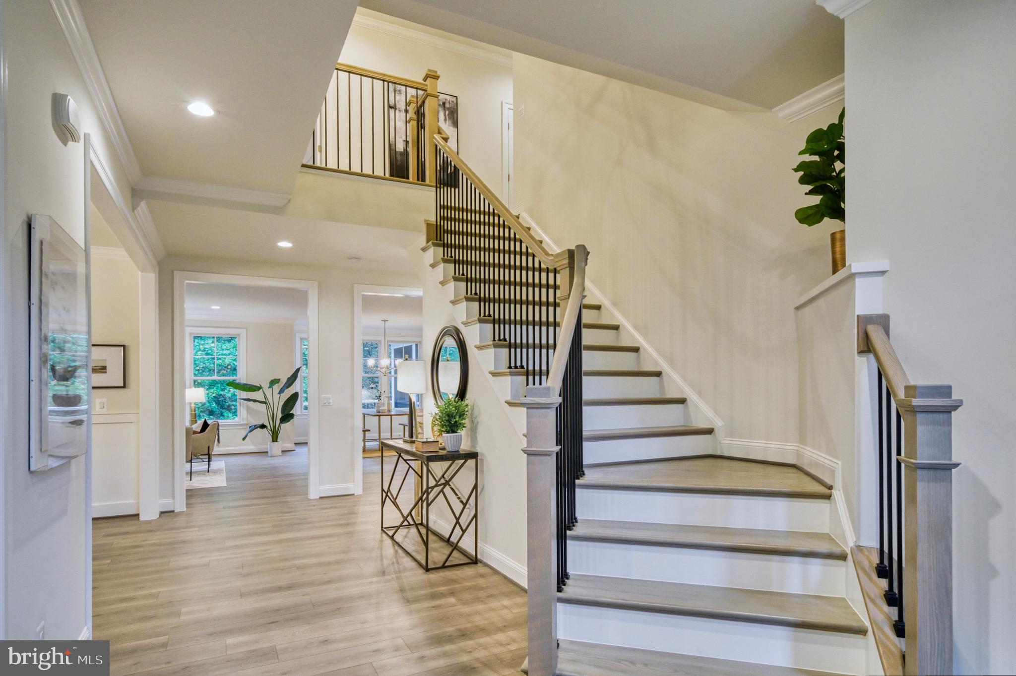 2236 Laurel Ridge Road Vienna, VA 22181 - Photo 10 of 78 a view of entryway and hall with wooden floor
