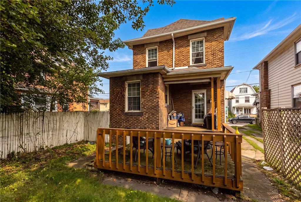 423 Deer Lane Rochester, PA 15074 - Photo 2 of 28 A handsome home that offers the opportunity to rebuild the back deck and enjoy the outdoors in the shade or sun
