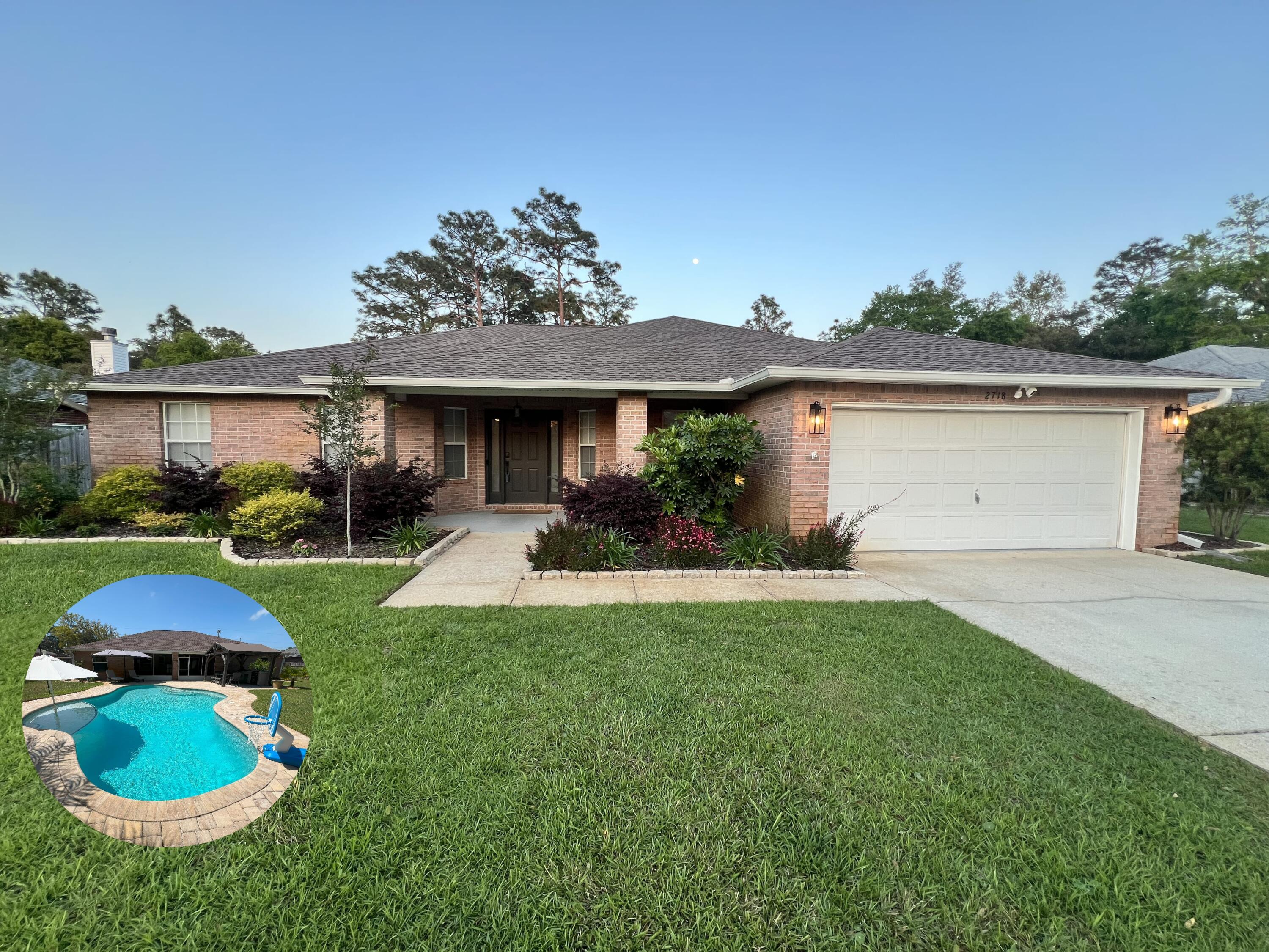 2718 Noah Jordan Road Navarre, FL 32566 - Photo 1 of 42 Move-In-Ready Pool Home!