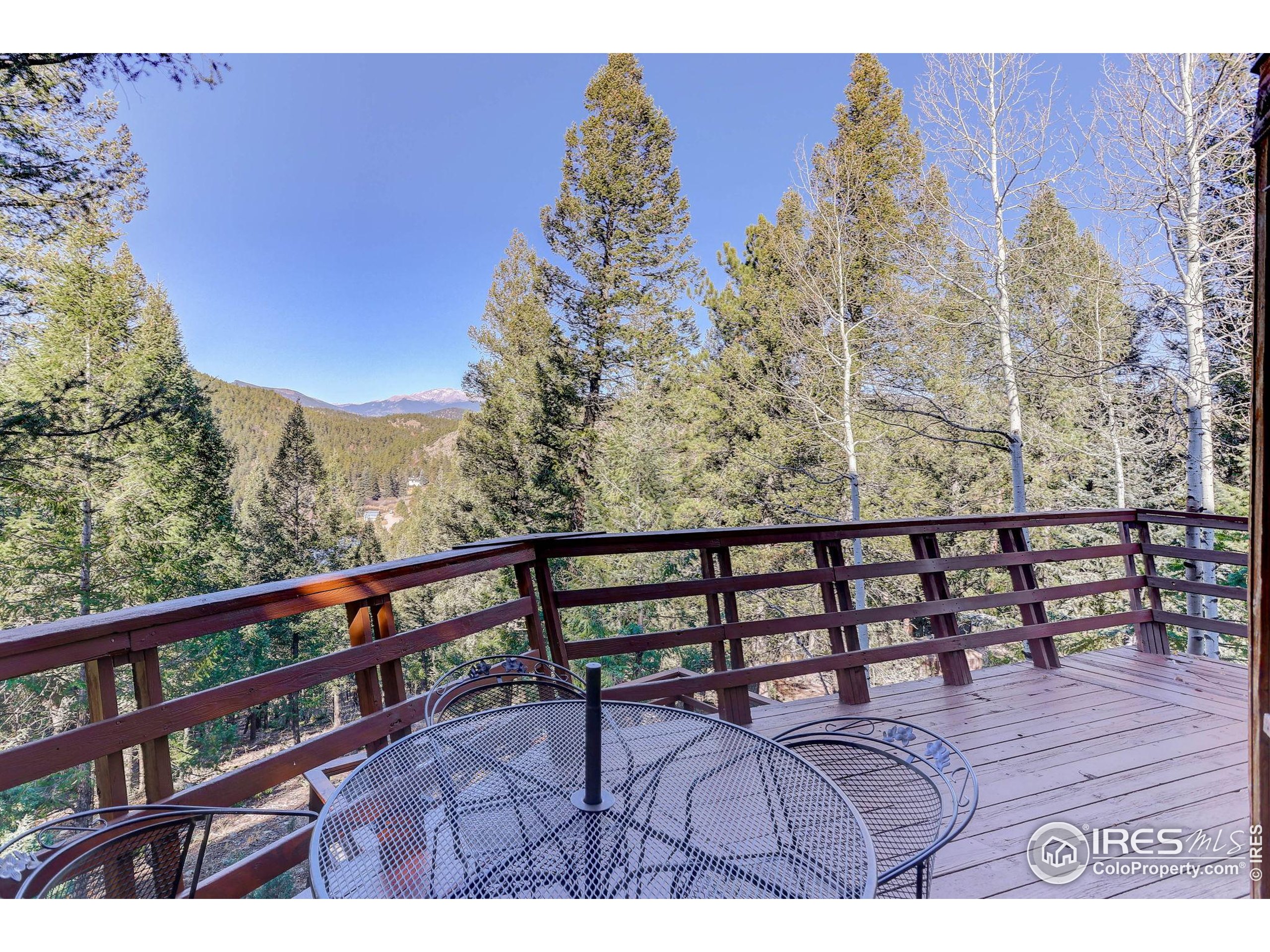211 Hi Meadow Drive Bailey, CO 80421 - Photo 5 of 19 a view of a chairs and table on the wooden floor