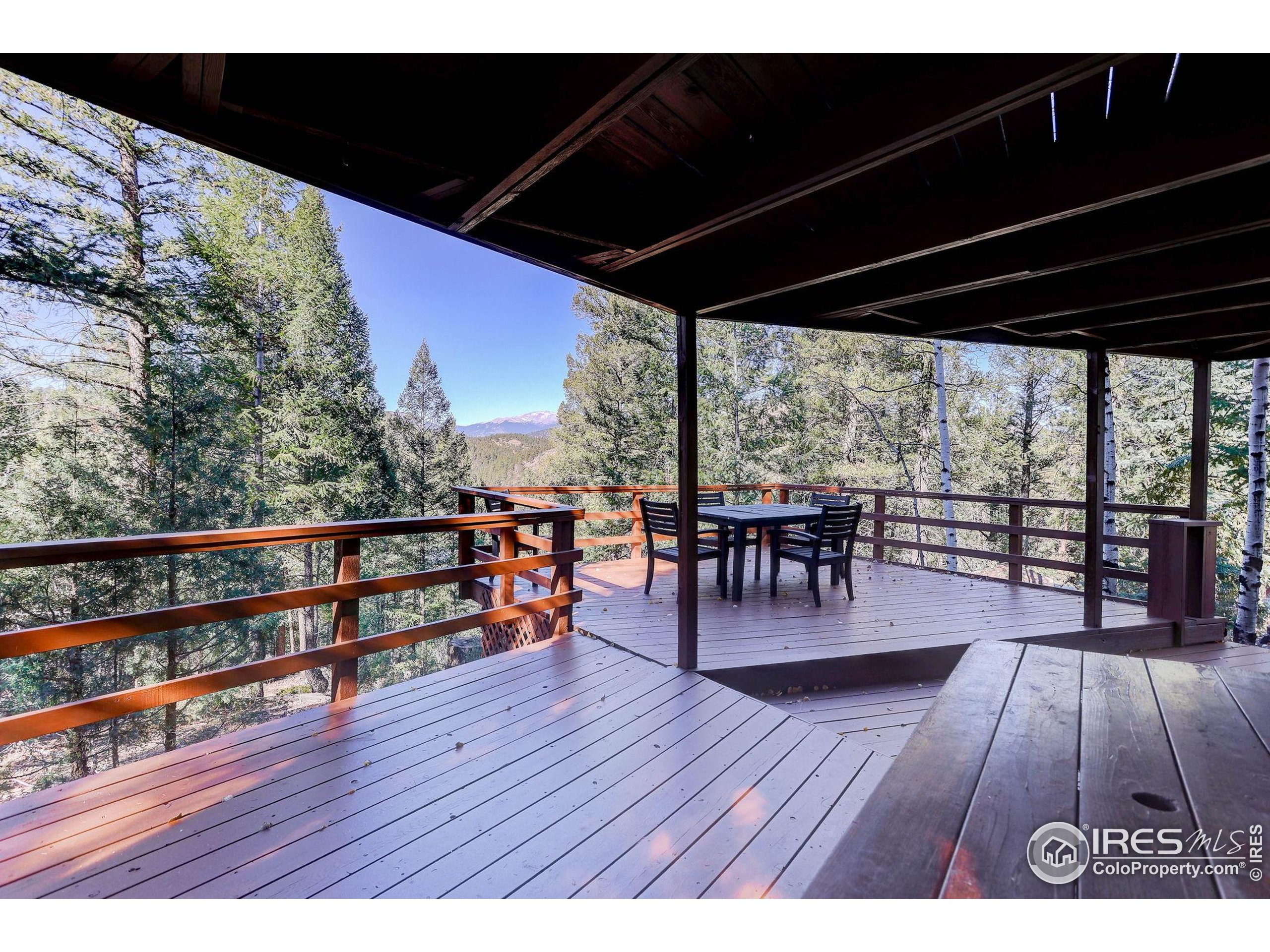 211 Hi Meadow Drive Bailey, CO 80421 - Photo 6 of 19 a view of outdoor seating