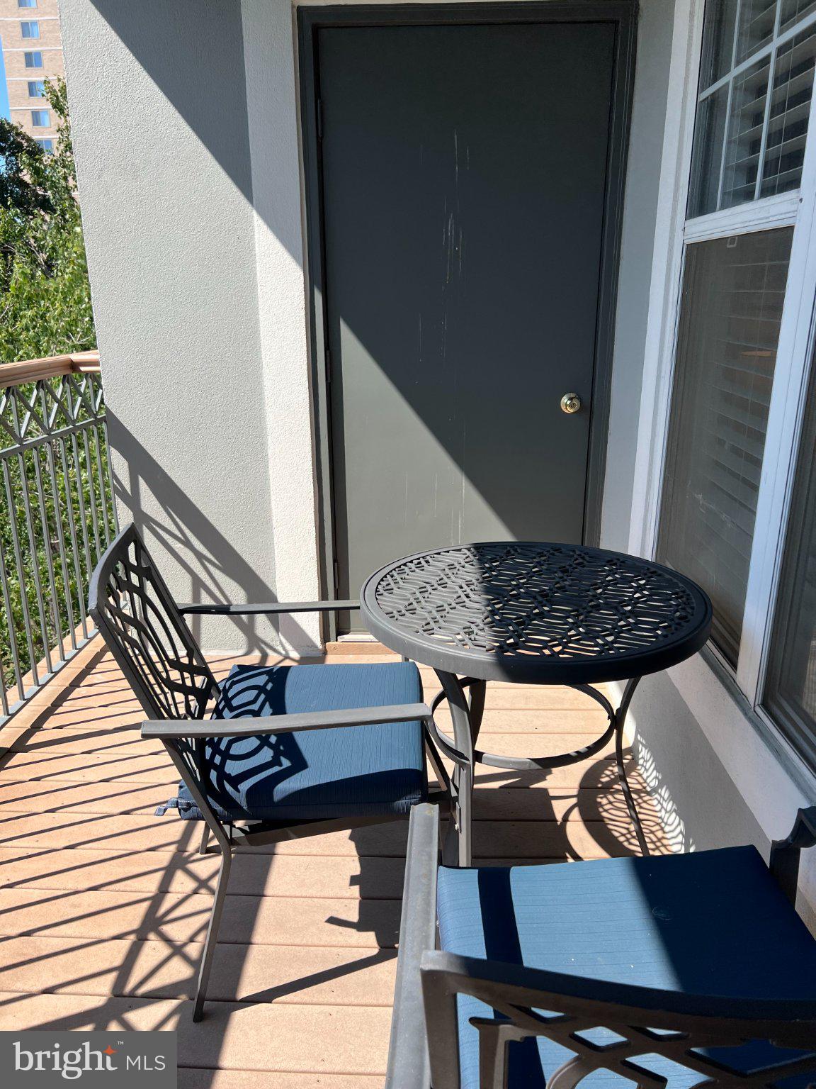 5573 Seminary Road, Unit 305 Falls Church, VA 22041 - Photo 14 of 17 Private balcony with storage area
