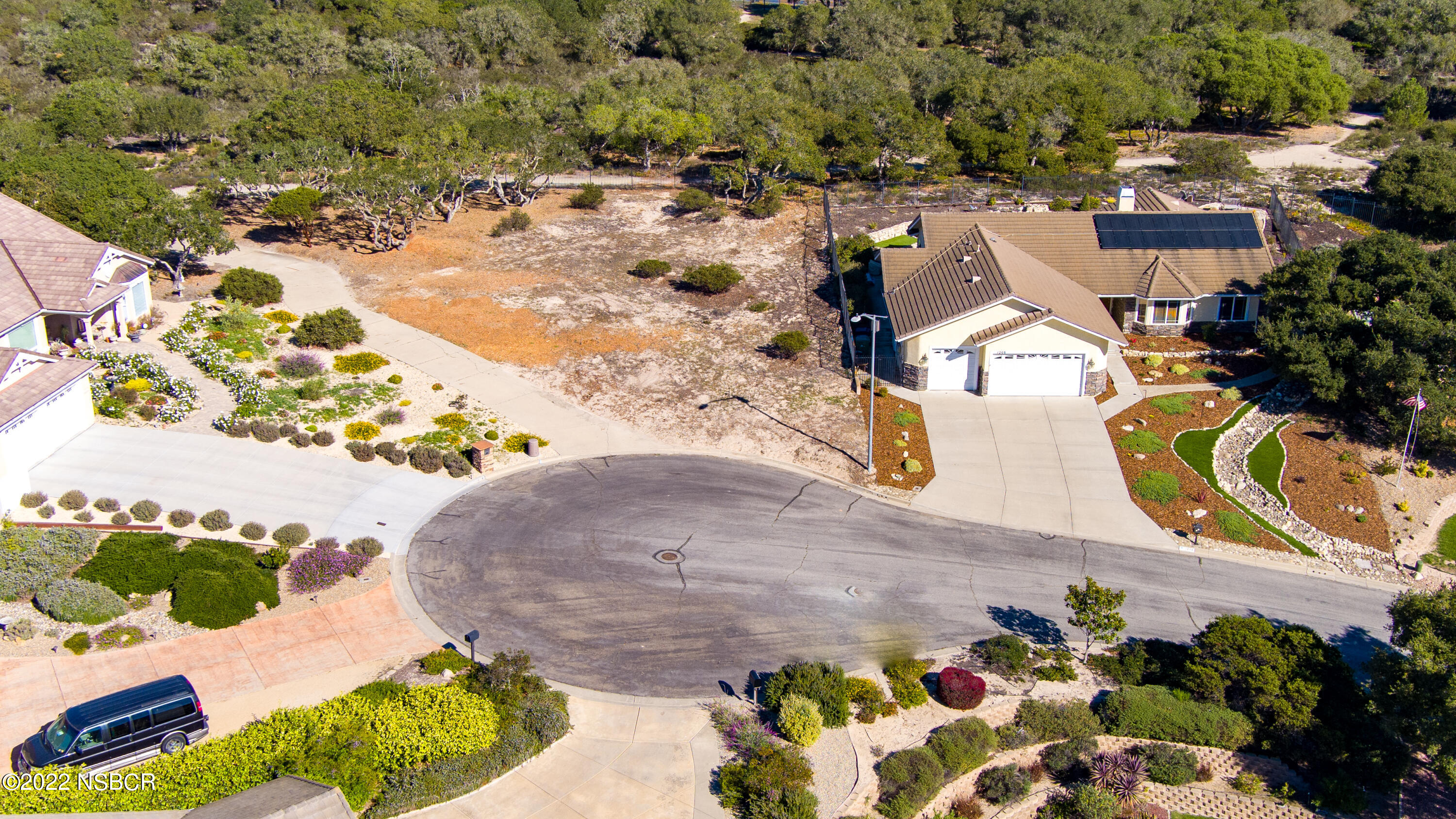 1212 Harris Drive Lompoc, CA 93436 - Photo 2 of 29 an aerial view of a house with a yard and wooden fence