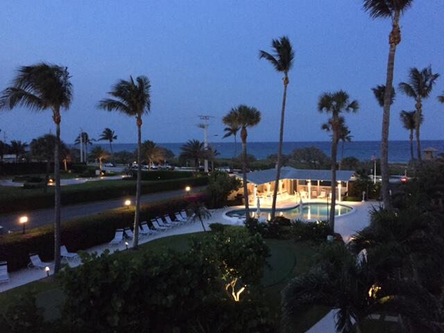 a view of a swimming pool