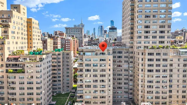 a front view of a building