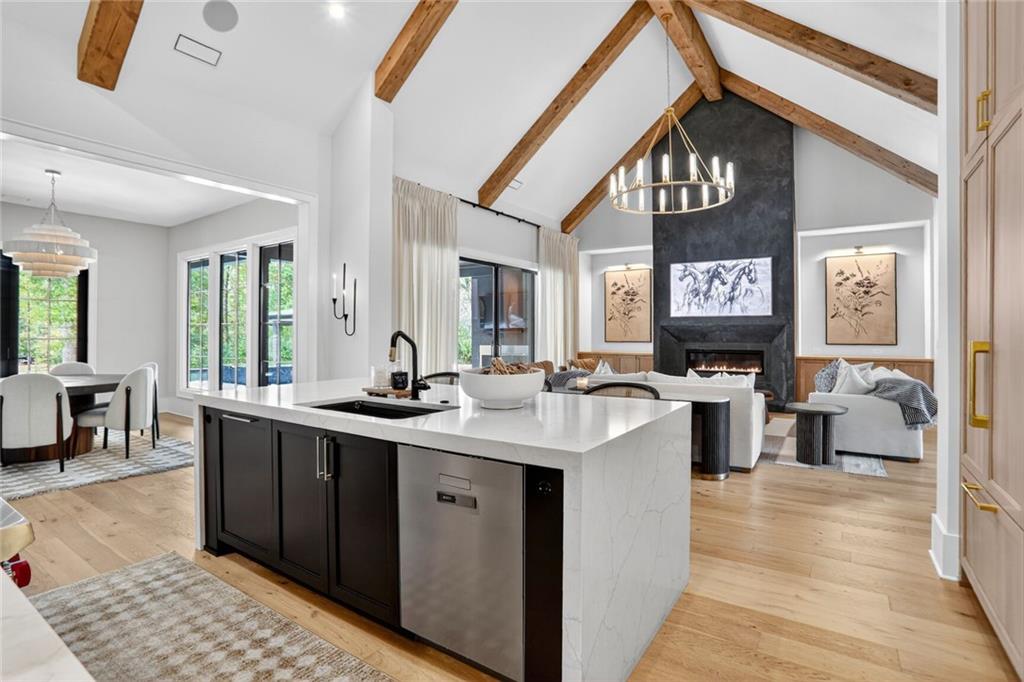 1510 Batesville Road Canton, GA 30115 - Photo 12 of 68 a kitchen with stainless steel appliances a sink stove and cabinets