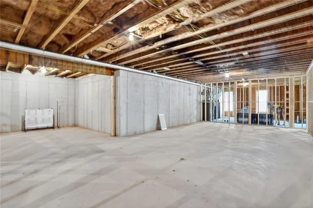 a close view of light fixtures and entryway