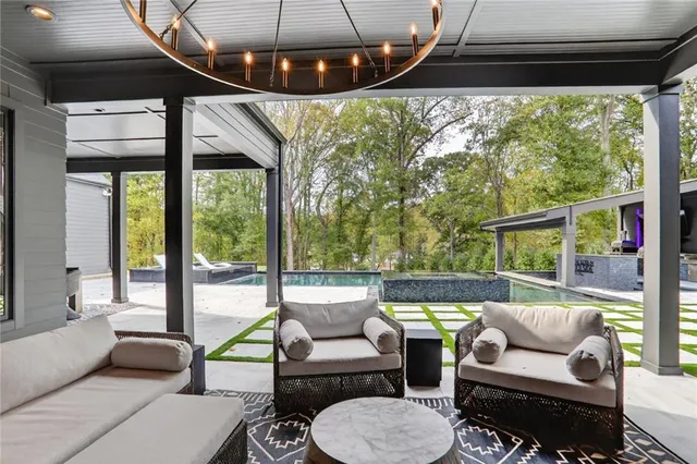 a view of a lake view with a lake view